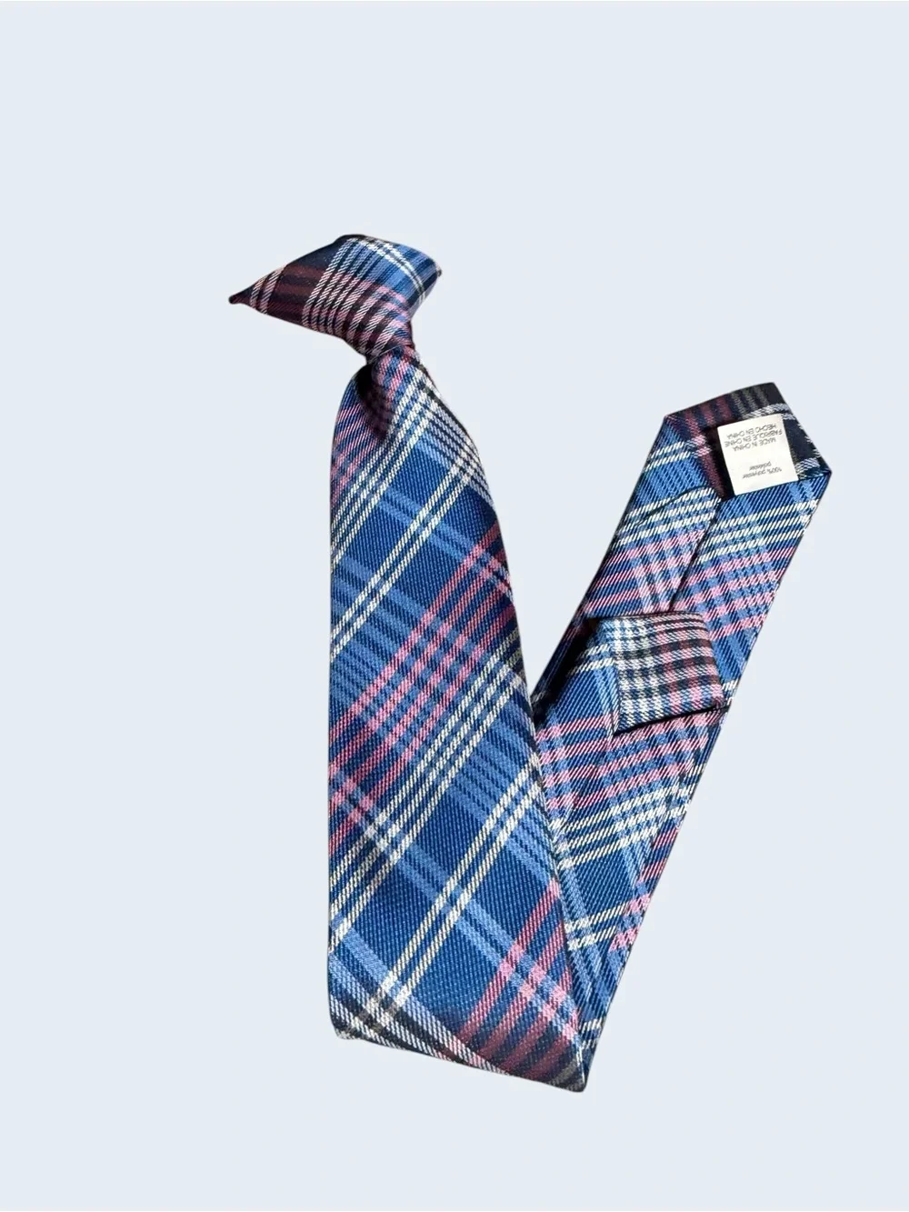 2 Carter’s Ties!! Blue Plaid & Dark Blue Jean Ties